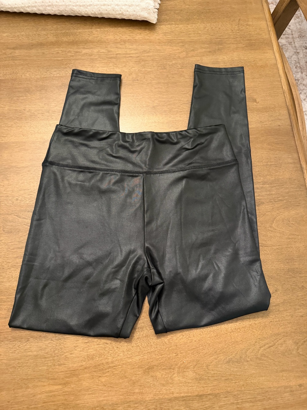 Target Black Faux Leather Leggings